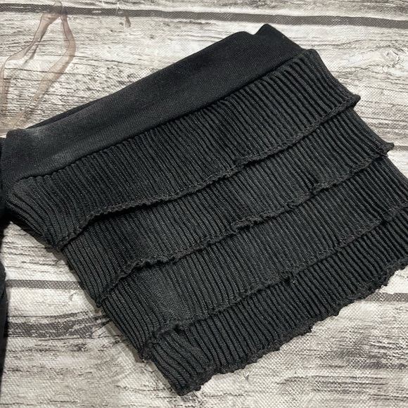 Womens small Glare little black dress sexy off the shoulder great condition mini - Picture 5 of 6